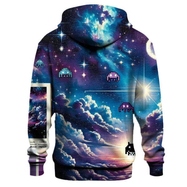 Space Invaders Galaxy Hoodie