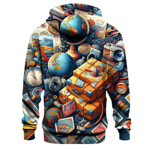 Whimsical Travel Adventures Hoodie