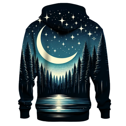 Mystical Starry Forest Hoodie