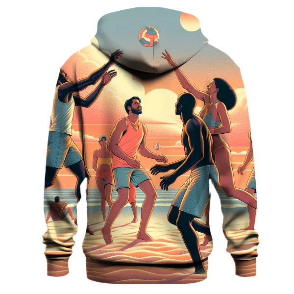 Volleyball - Beach Match Hoodie