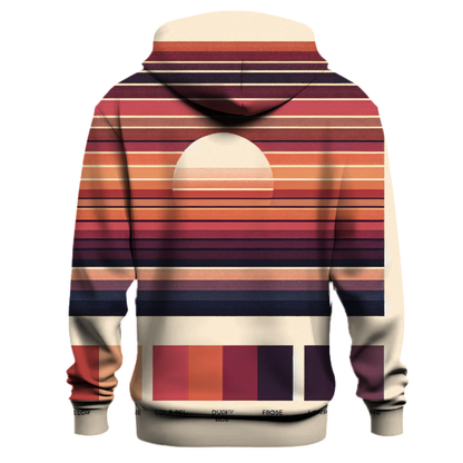 Sunset Stripes Harmony Hoodie