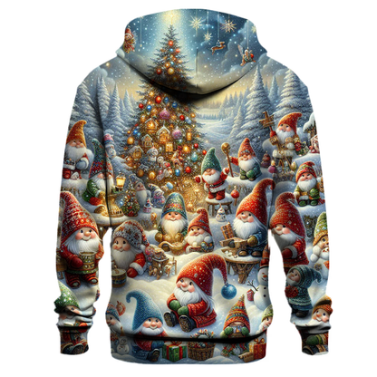 Adorable Christmas Gnomes Hoodie