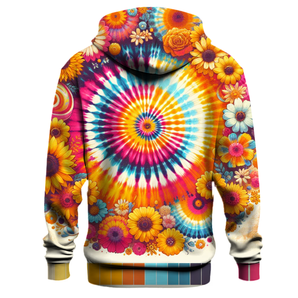 Vibrant Tie-Dye Sunshine Hoodie