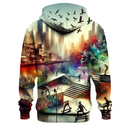 Skateboarding - Urban Energy Hoodie