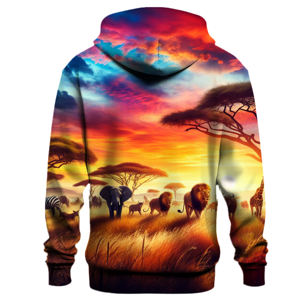 Wild Savanna Safari Hoodie