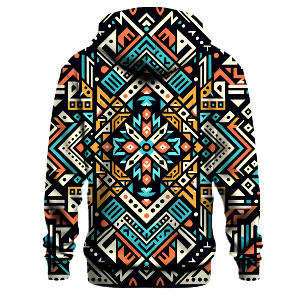 Vibrant Tribal Hoodie