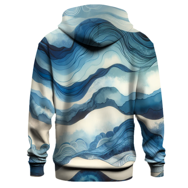 Sapphire Ocean Tranquility Hoodie