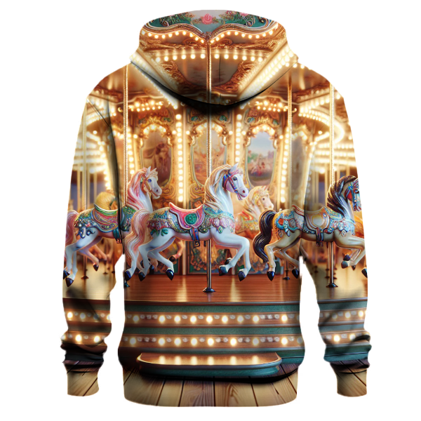 Whimsical Carousel Delight Hoodie