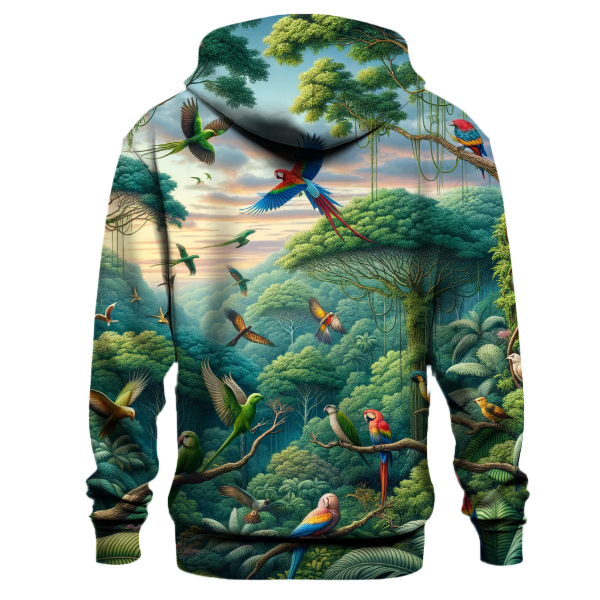 Whimsical Jungle Melody Hoodie