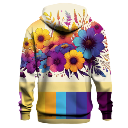 Wildflower Field Gradient Hoodie