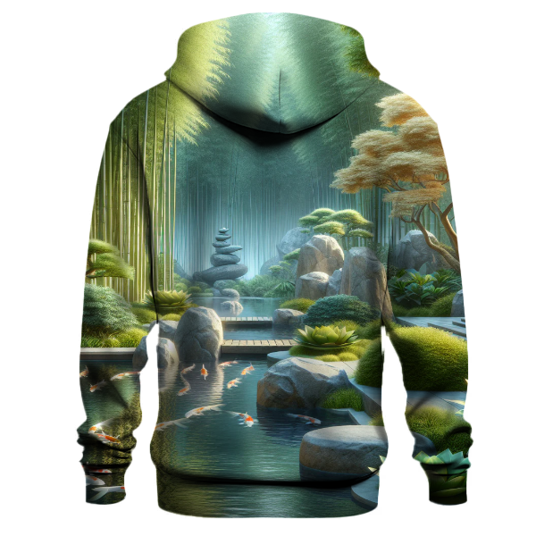 Zen Tranquil Gardens Hoodie