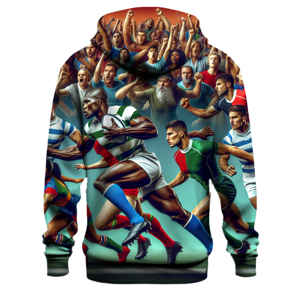 Rugby - Strength and Teamwork Hoodie