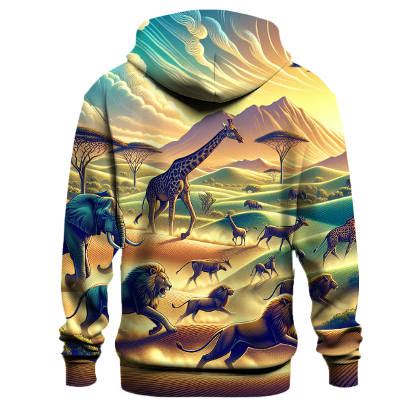 Vivid Safari Adventure Hoodie