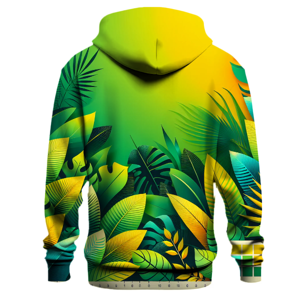 Vivid Jungle Gradient Hoodie