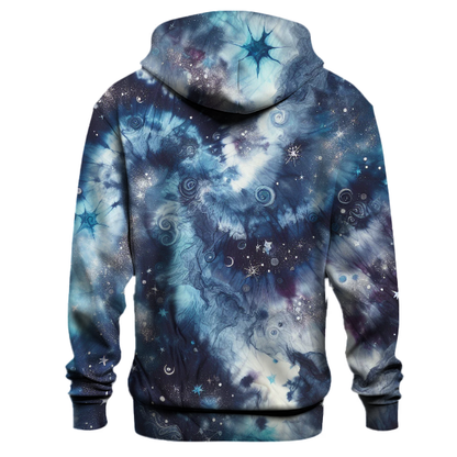 Starry Night Tie-Dye Hoodie