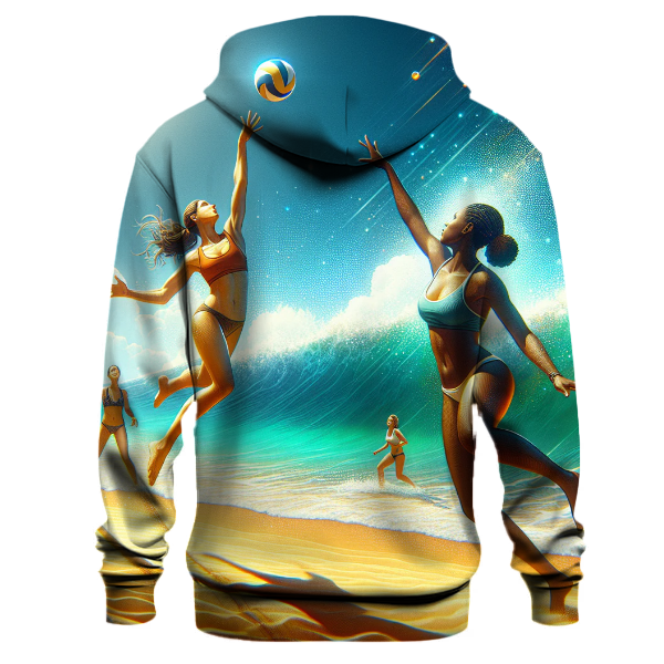 Volleyball - Beach Bliss Hoodie