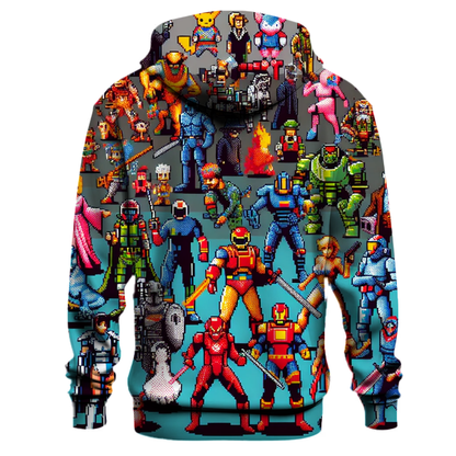 Vintage Video Game Hero Hoodie