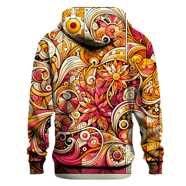 Retro Summer Fiesta Hoodie