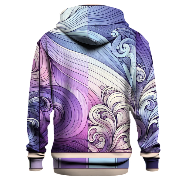 Violet Cascade Hoodie