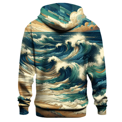 Vibrant Waves Hoodie