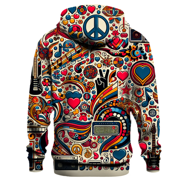 Vibrant Cultural Symbols Hoodie