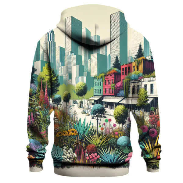 Vibrant Urban Botanicals Hoodie