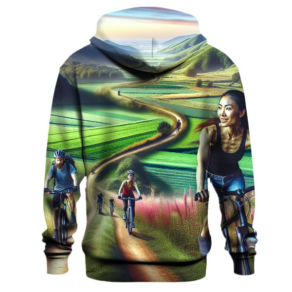 Trailblazing Cyclist Hoodie