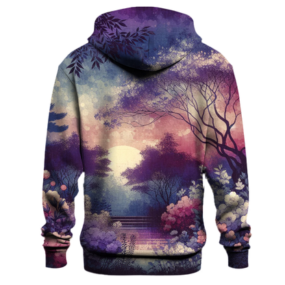 Twilight Floral Hoodie