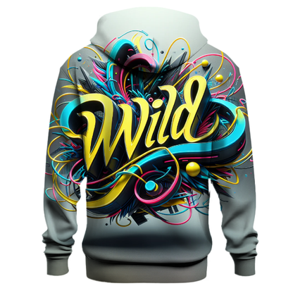 Wild Style Lettering Hoodie