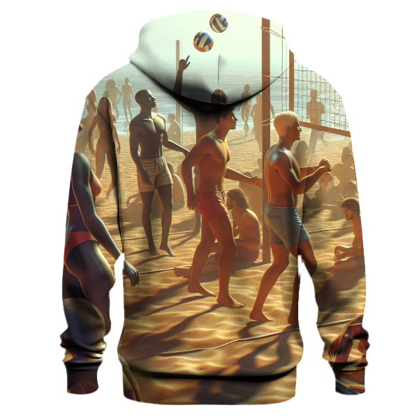 Volleyball Wave Rider Hoodie