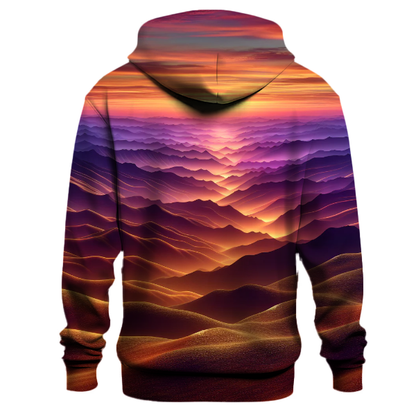 Vintage Sunset Horizon Hoodie