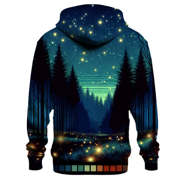 Mysterious Midnight Forest Hoodie