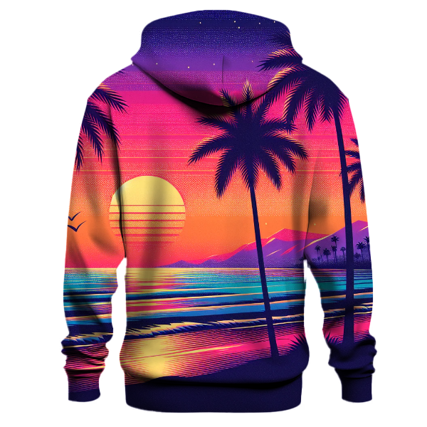 Retro Sunset Boulevard Hoodie