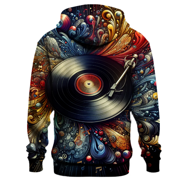 Vibrant Vinyl Rewind Hoodie