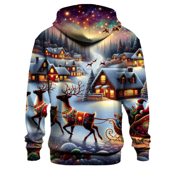 Winter Wonderland Reindeer Parade Hoodie