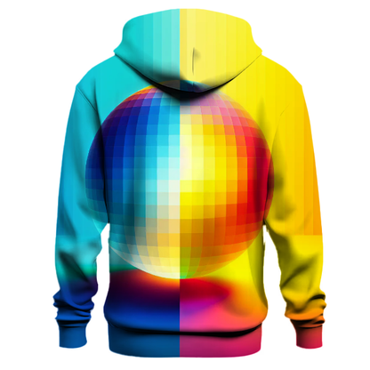 Vibrant Prism Effect Hoodie