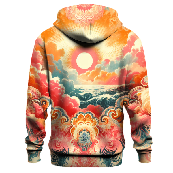 Whirlwind Coral Hoodie