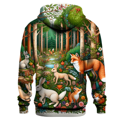 Whimsical Forest Frolic Hoodie