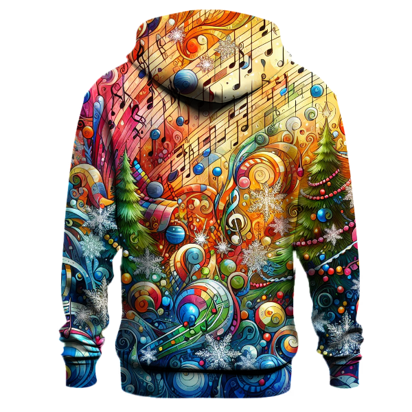 Whimsical Christmas Music Hoodie