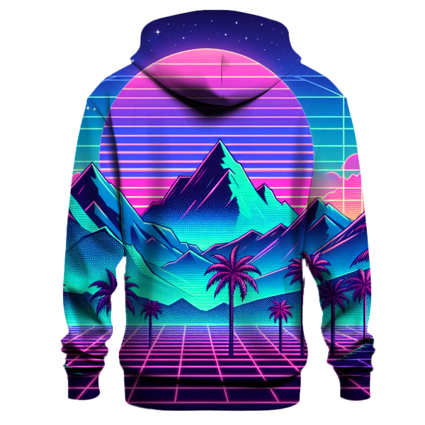 Retro Synthwave Escape Hoodie