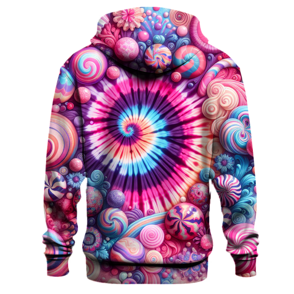 Whimsical Candy Swirl Hoodie