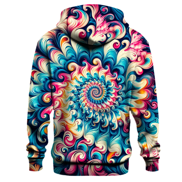 Vibrant Tie-Dye Swirls Hoodie