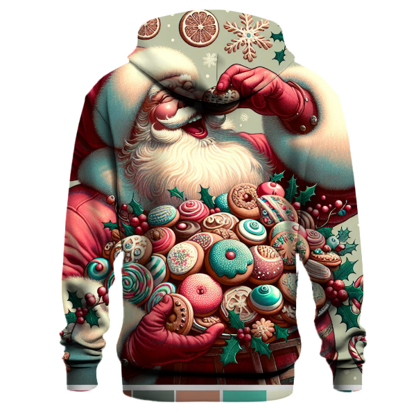 Santa's Cookie Tasting Crew Hoodie