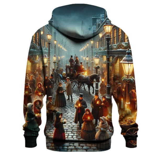 Victorian Gaslight Christmas Hoodie