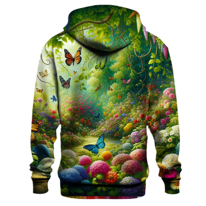 Whimsical Garden Symphony Hoodie