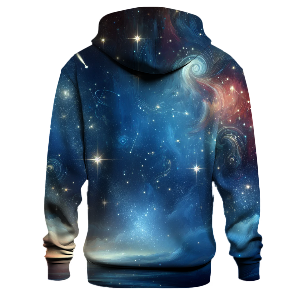 Sapphire Starlight Symphony Hoodie