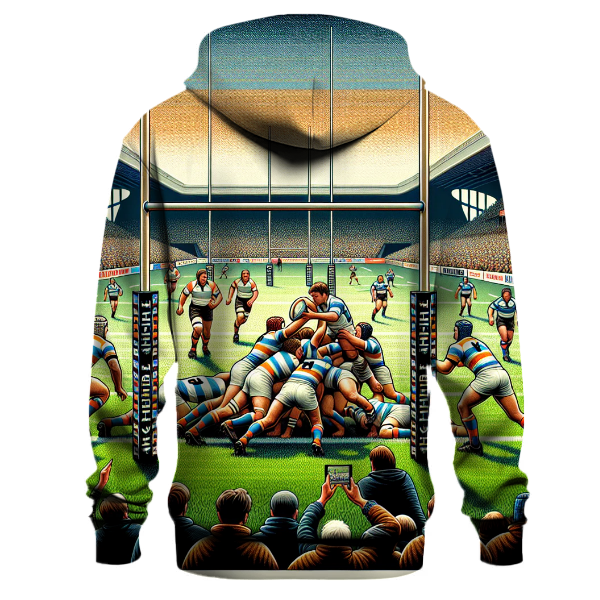 Rugby - Scrummage Style Hoodie