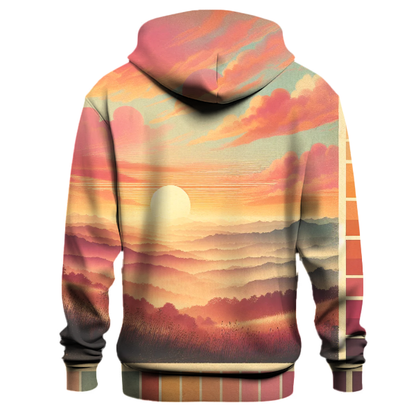 Vintage Sunrise Radiance Hoodie