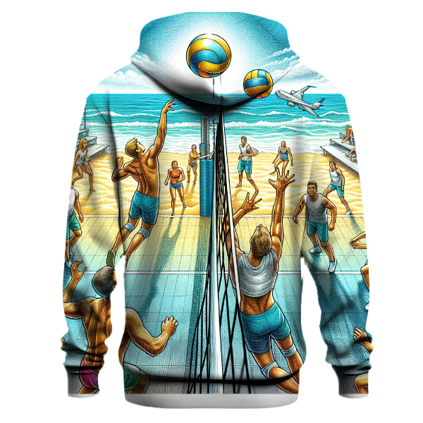 Volleyball Sunset Hoodie