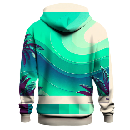 Emerald Lagoon Fade Hoodie Hoodies Fashion